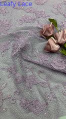 Embroquiagem de lantejoulas com contas Fabricação de bordados de flores de renda luxuosa durável e elegante Fabricação de renda Fabricação de lantejoulas Casamento Cerimónias de aniversário Fabricação de lantejoulas com contas de alta qualidade