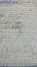 Tela bordada de lenço de cama Telas bordadas de lenço de cama de noite de luxo Tela de casamento
