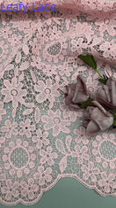 Tecido 100% de algodão bordado floral oco para a temporada AW para festa de vestidos de casamento