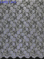 Senhora francesa feminino Evening Dress Fabric da tela do laço de Chantilly