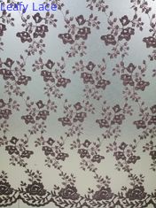 49 tule macio floral Mesh Fabric do rosa 3D da polegada