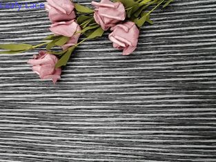 Partido 100 jardas de Lurex metálico preto Mesh Pleated Lace Fabric