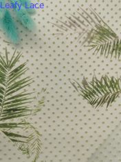 Polca reunida verde Dot Mesh Fabric do brilho do tule