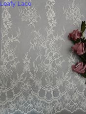 Tule Mesh Embroidered Cotton Fabric