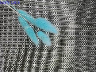 Laço impresso folha Mesh Pleated Tulle Fabric de 145CM