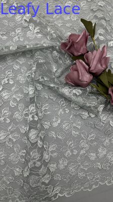 Embroidered  Lace Fabric Luxary High Quality Special Design For Dress For Wedding Customized Brand