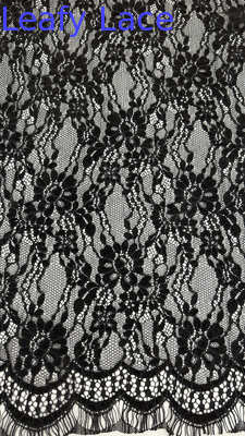 Flocked Chantilly Lace Guipure Luxary Mesh Pattern Special For Dress For Wedding Dresses Customized Manufacturer