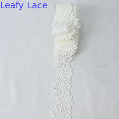 2" Polyester Lace Trim Wedding Applique Lace Ribbon Craft Sewing