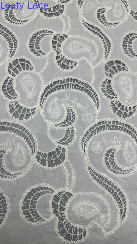 Elegant Beauty Embroidered Guipure Lace Fabric Luxary High Quality Special Design