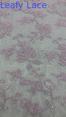 Embroquiagem de lantejoulas com contas Fabricação de bordados de flores de renda luxuosa durável e elegante Fabricação de renda Fabricação de lantejoulas Casamento Cerimónias de aniversário Fabricação de lantejoulas com contas de alta qualidade