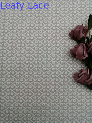 Tecido de bordado de folhas durável e elegante bordado de renda de tecido para ocasiões de casamento e aniversário