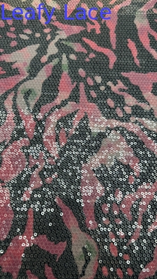 Fabrica de bordados de renda de luxo com raias de zebra Fabrica de bordados elegantes 100% algodão
