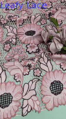 Embroidery Lace Fabric Leser Lace French Vintage Lace Fabric Luxury Mesh Tulle para a nova coleção