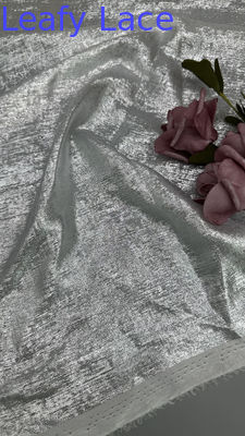 Iluminação de tecido de renda de malha de tulle 100% poliéster