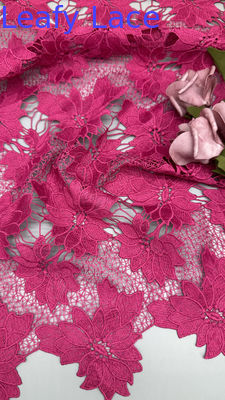 Luxo Rosa Flor Laser bordado renda estilo oco para respirar alta qualidade Premium