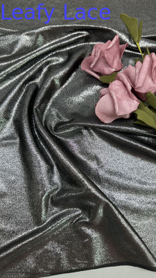 Folhas de lenço bordado de tecido de renda de cor de esparadrapo para vestidos ousados e luxuosos fazendo vestidos de noite dramáticos e chamativos