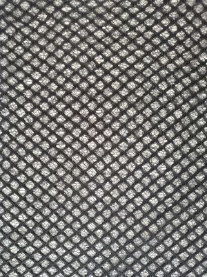 Diamond Pattern preto 60 jardas de tule ligado Mesh Fabric