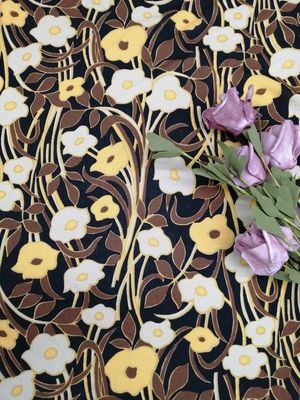 O OEM Mesh Tulle Printed Lace Fabric fez malha a largura de 145CM