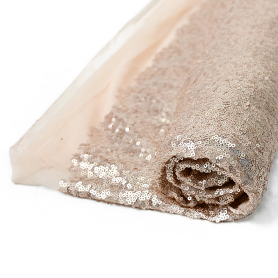 a lantejoula Sparkly do brilho de 125cm bordou a tela para o vestido de partido