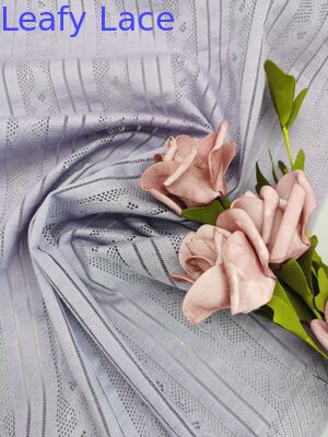 Fabricação de tecidos de encaixe OEM bordados para estilistas