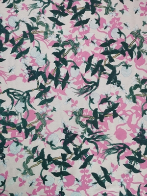 100% Mesh Printed Lace Fabric macio de nylon para envolver a impressão da malha do tule da saia